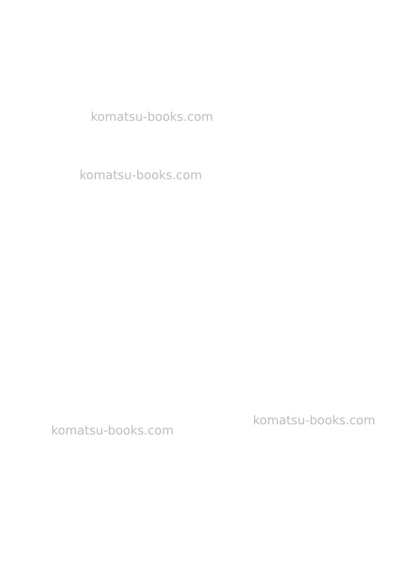 Komatsu pc350lc-8gbr Operation manual cover Page 2 Komatsu pc350lc-8gbr Operation manual cover Page 2