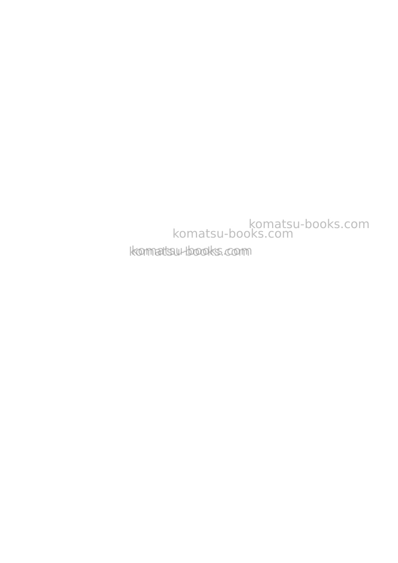 Komatsu pc210-8gbr Operation manual cover Page 2 Komatsu pc210-8gbr Operation manual cover Page 2