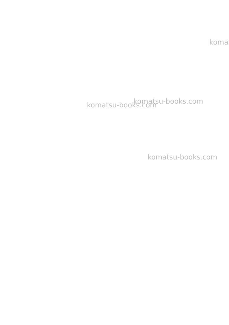 Komatsu pw200-7deu-tier 3 Operation manual cover Page 2 Komatsu pw200-7deu-tier 3 Operation manual cover Page 2