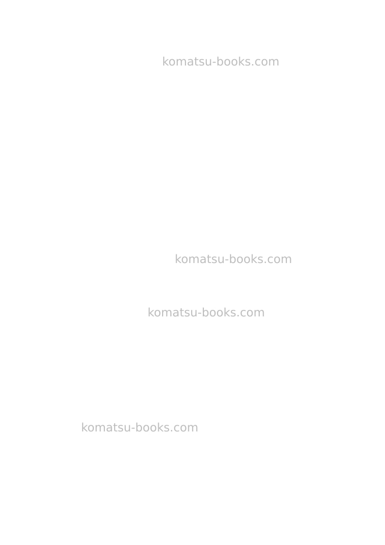 Komatsu wh609-1ita-tier 3 Operation manual cover Page 2 Komatsu wh609-1ita-tier 3 Operation manual cover Page 2