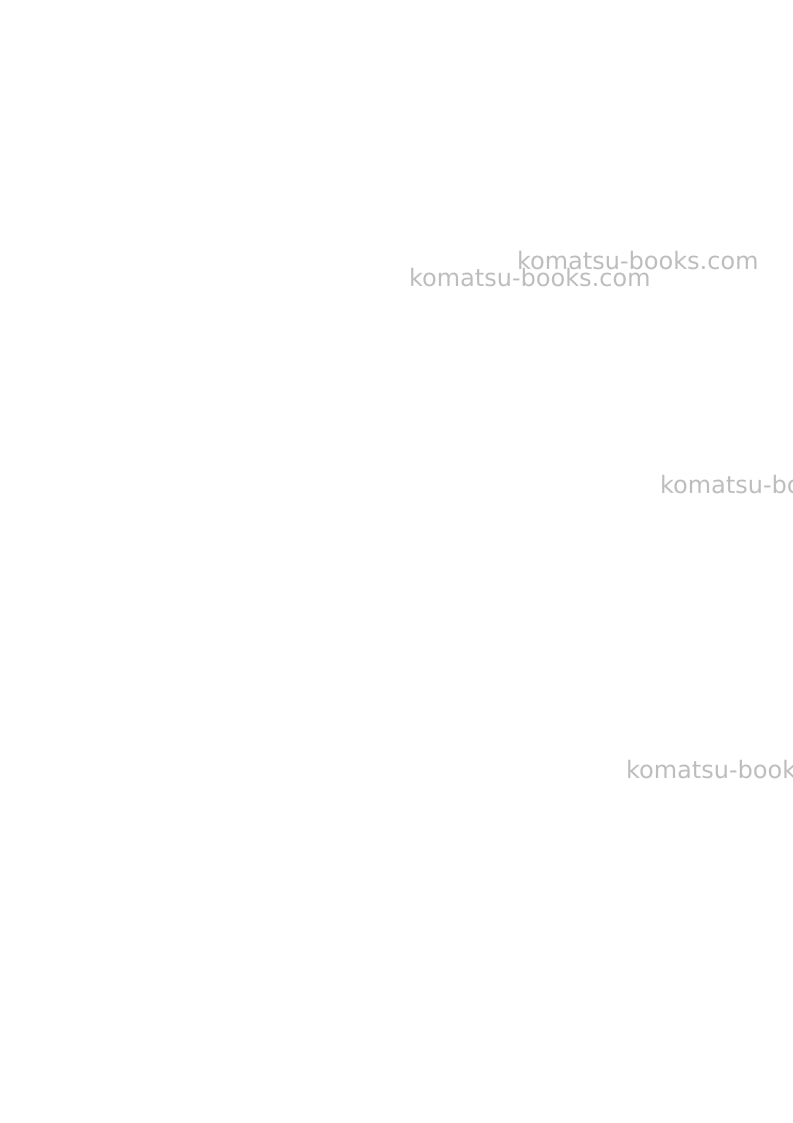 Komatsu sk510-5ita Operation manual cover Page 2