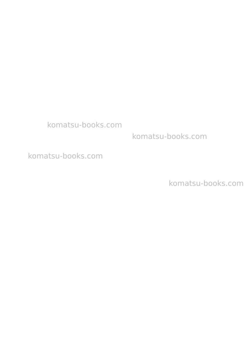 Komatsu sk714-5ita-/ Operation manual cover Page 2