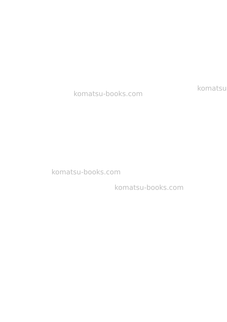 Komatsu pc80mr-3ita Operation manual cover Page 2 Komatsu pc80mr-3ita Operation manual cover Page 2