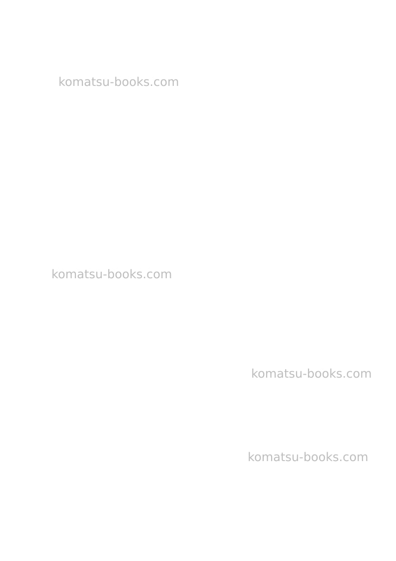 Komatsu sk714-5ita-/ Operation manual cover Page 2 Komatsu sk714-5ita-/ Operation manual cover Page 2