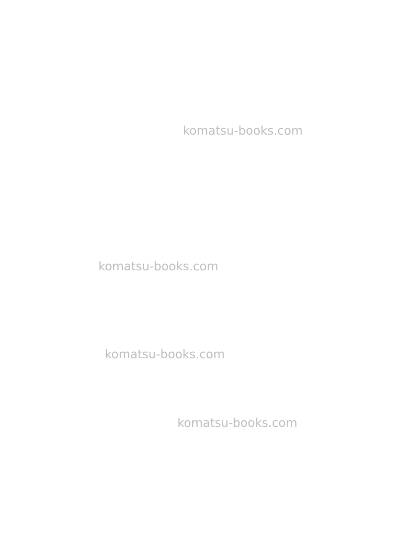 Komatsu sk714-5ita-/ Operation manual cover Page 2 Komatsu sk714-5ita-/ Operation manual cover Page 2