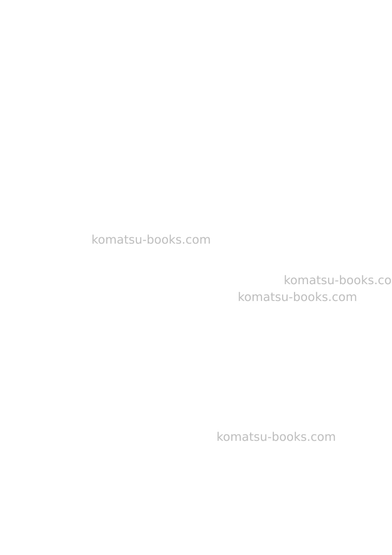 Komatsu wb93s-5ita-tier 3 Operation manual cover Page 2