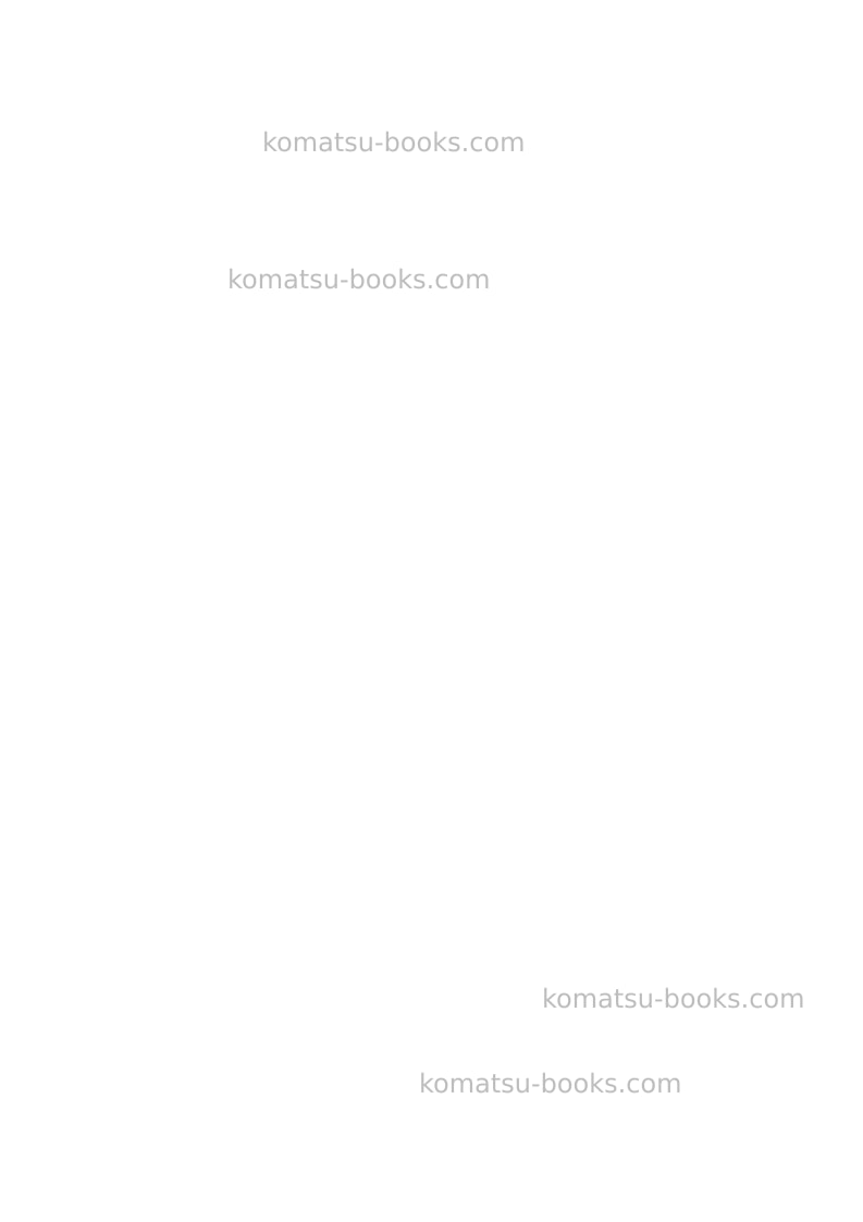 Komatsu wh609-1ita-tier 3 Operation manual cover Page 2 Komatsu wh609-1ita-tier 3 Operation manual cover Page 2