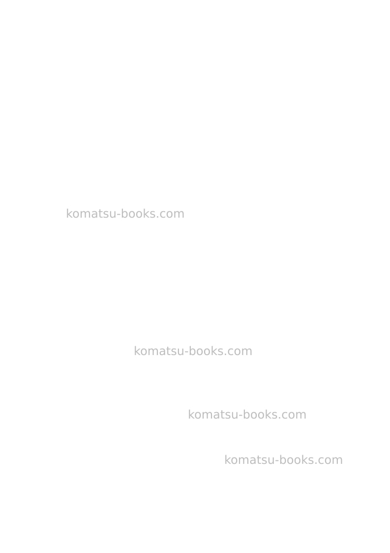 Komatsu wh714h-1ita-tier 3 Operation manual cover Page 2