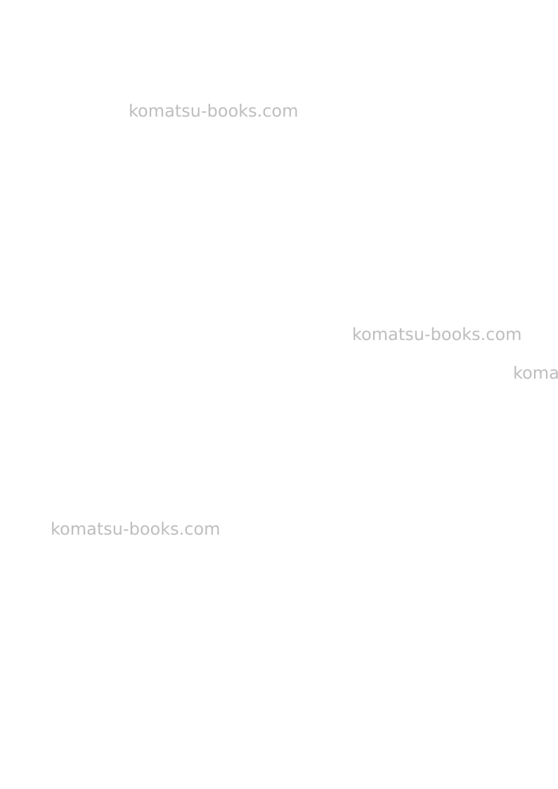 Komatsu wb93r-5ita-tier 3 Operation manual cover Page 2 Komatsu wb93r-5ita-tier 3 Operation manual cover Page 2