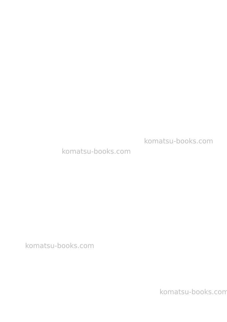 Komatsu wb93r-5ita-tier 3 Operation manual cover Page 2 Komatsu wb93r-5ita-tier 3 Operation manual cover Page 2