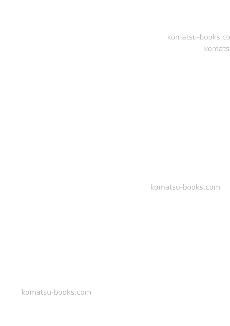 Komatsu wb93s-5ita-tier 3 Operation manual cover Page 2 Komatsu wb93s-5ita-tier 3 Operation manual cover Page 2