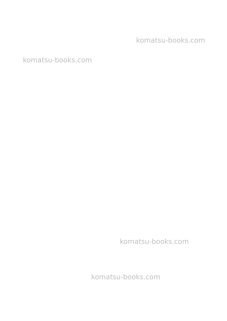 Komatsu wb97s-5ita-tier 3 Operation manual cover Page 2 Komatsu wb97s-5ita-tier 3 Operation manual cover Page 2