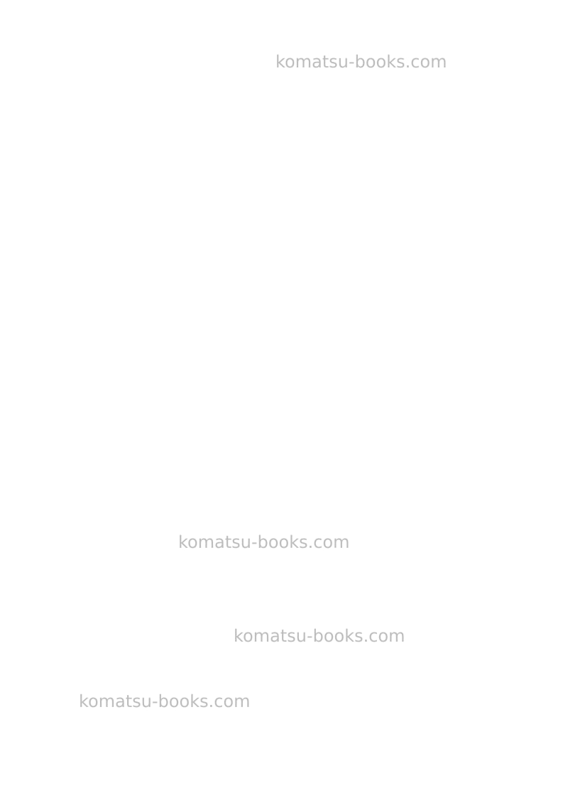 Komatsu pc88mr-8ita Repair & maintenance cover Page 2