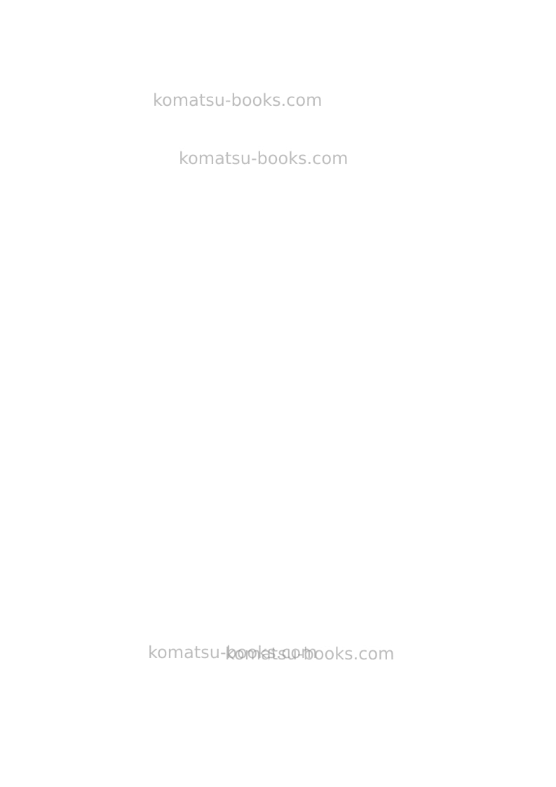 Komatsu ck30-1ita Betriebsanleitung Titelseite Seite 2 Komatsu ck30-1ita Betriebsanleitung Titelseite Seite 2