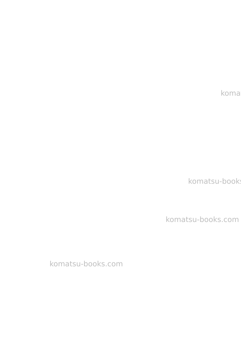 Komatsu ck30-1ita Betriebsanleitung Titelseite Seite 2 Komatsu ck30-1ita Betriebsanleitung Titelseite Seite 2