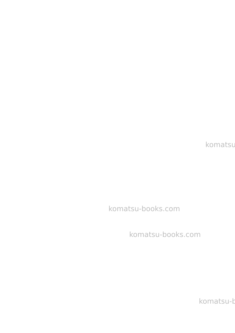 Komatsu ck25-1ita Betriebsanleitung Titelseite Seite 2 Komatsu ck25-1ita Betriebsanleitung Titelseite Seite 2