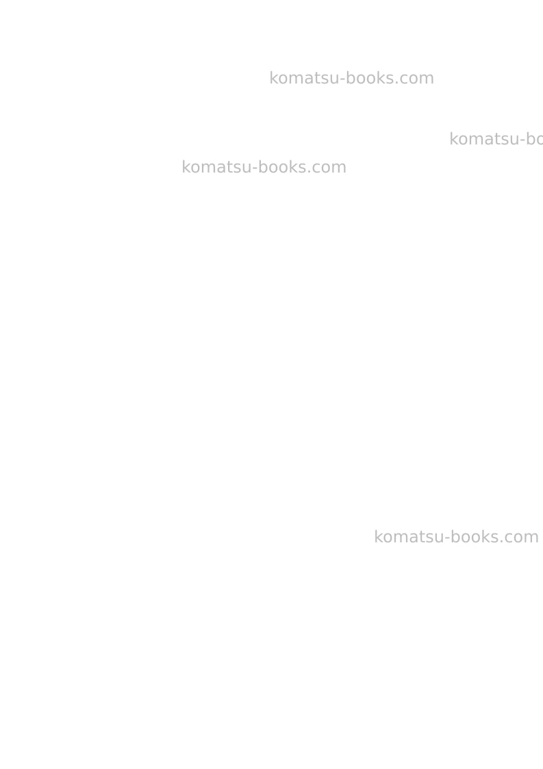 Komatsu ck35-1ita Betriebsanleitung Titelseite Seite 2 Komatsu ck35-1ita Betriebsanleitung Titelseite Seite 2