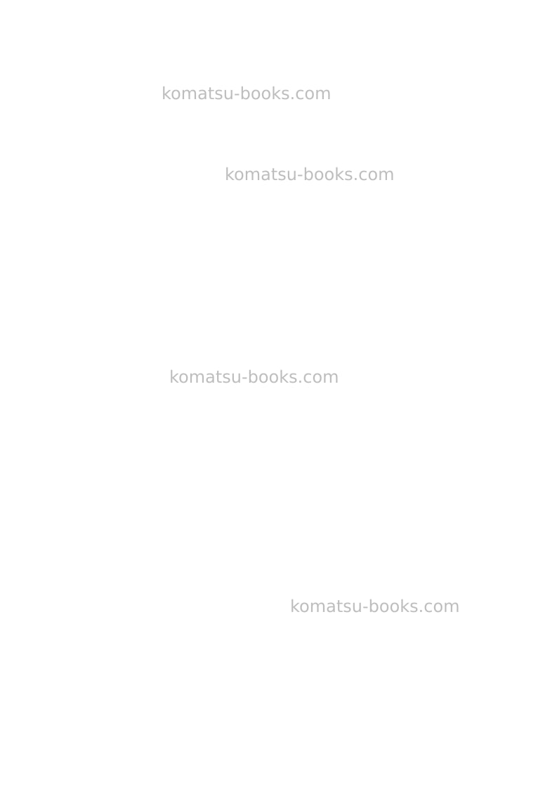 Komatsu sk1020-5ita-turbo Manuale operativo copertina Pagina 2