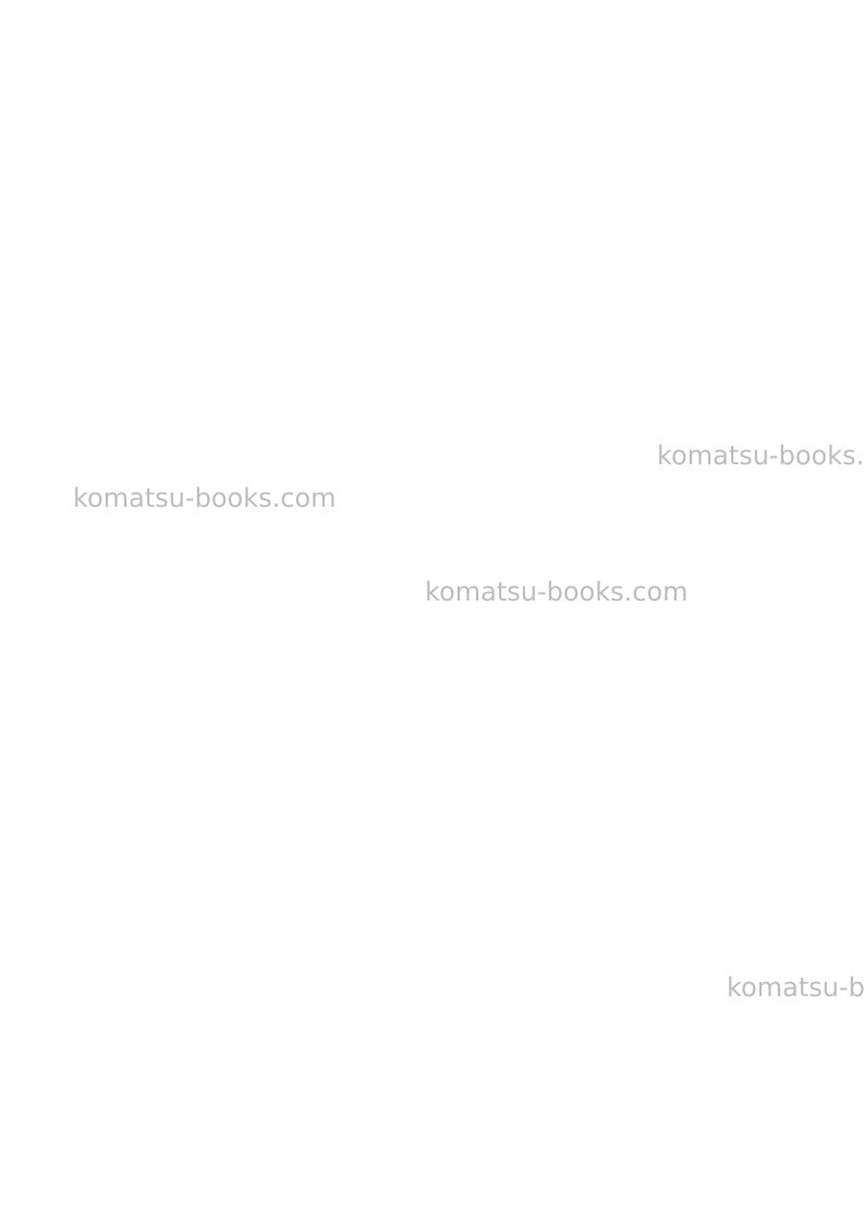 Komatsu ck35-1ita Operation manual cover Page 2