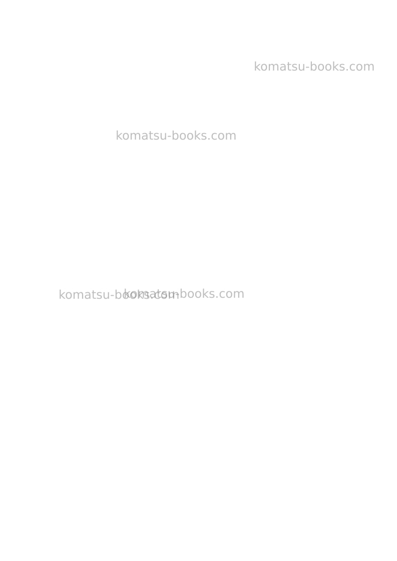 Komatsu sk714-5ita-/ Operation manual cover Page 2