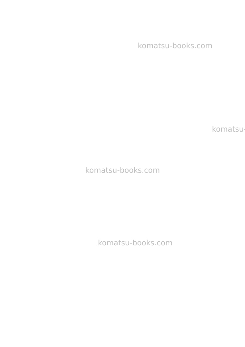 Komatsu sk714-5ita-/ Operation manual cover Page 2 Komatsu sk714-5ita-/ Operation manual cover Page 2