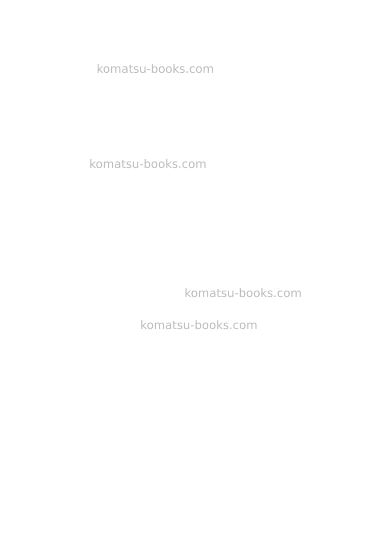 Komatsu sk714-5ita-/ Operation manual cover Page 2 Komatsu sk714-5ita-/ Operation manual cover Page 2