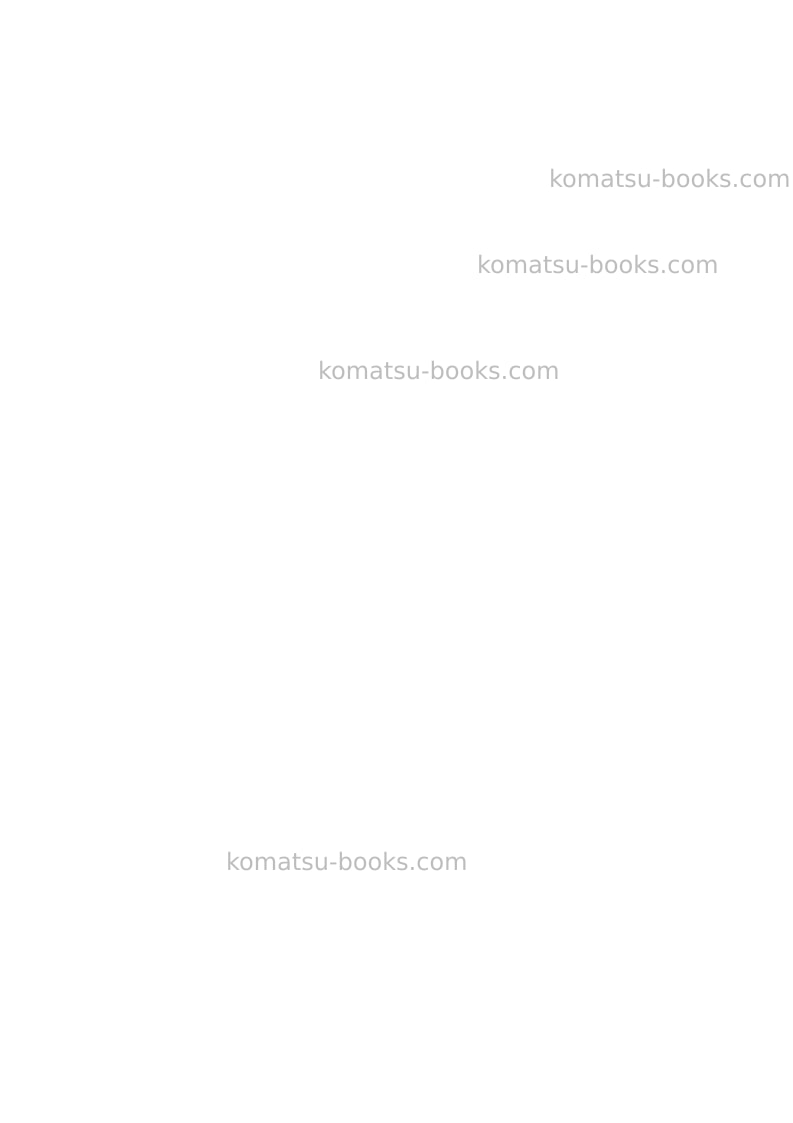 Komatsu sk714-5ita-/ Operation manual cover Page 2 Komatsu sk714-5ita-/ Operation manual cover Page 2