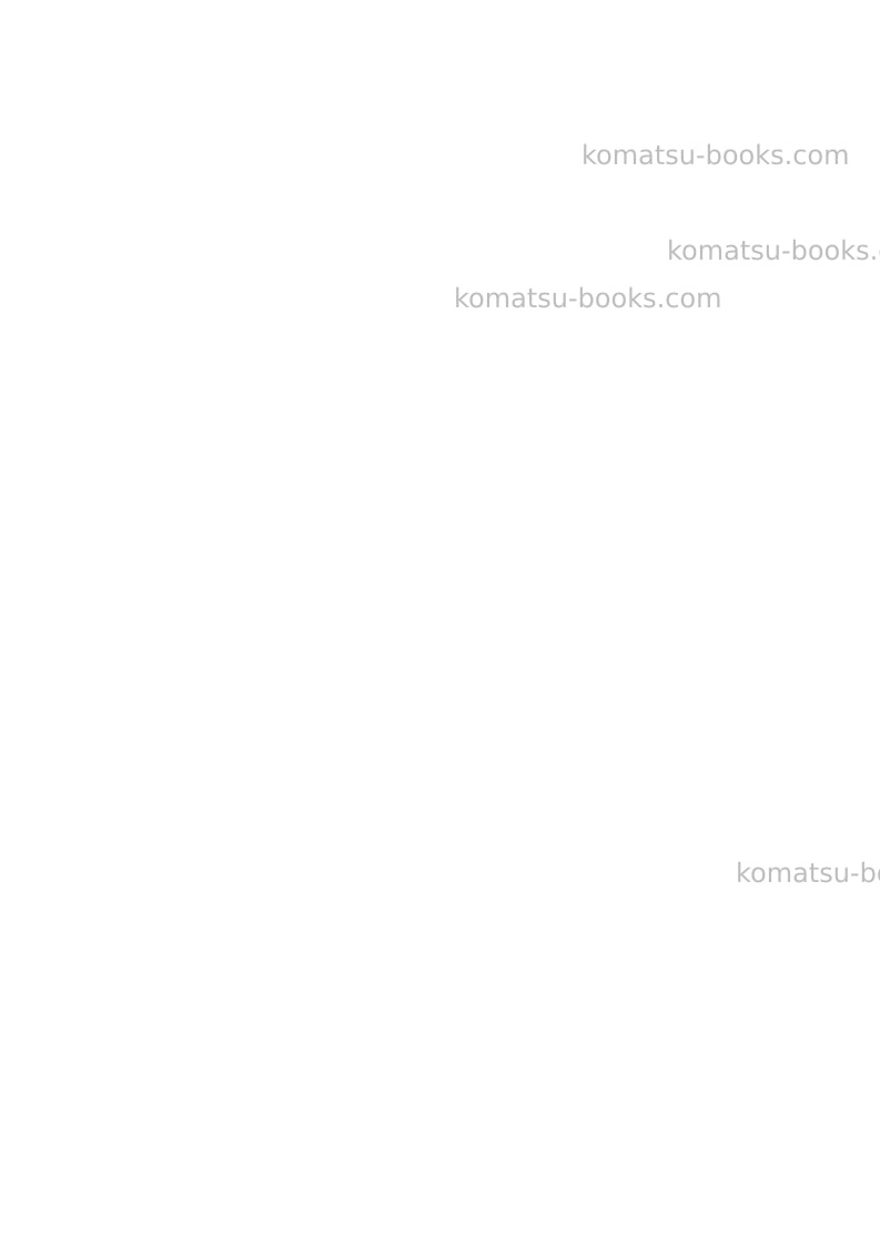 Komatsu ck20-1ita Manual de operación cover Page 2