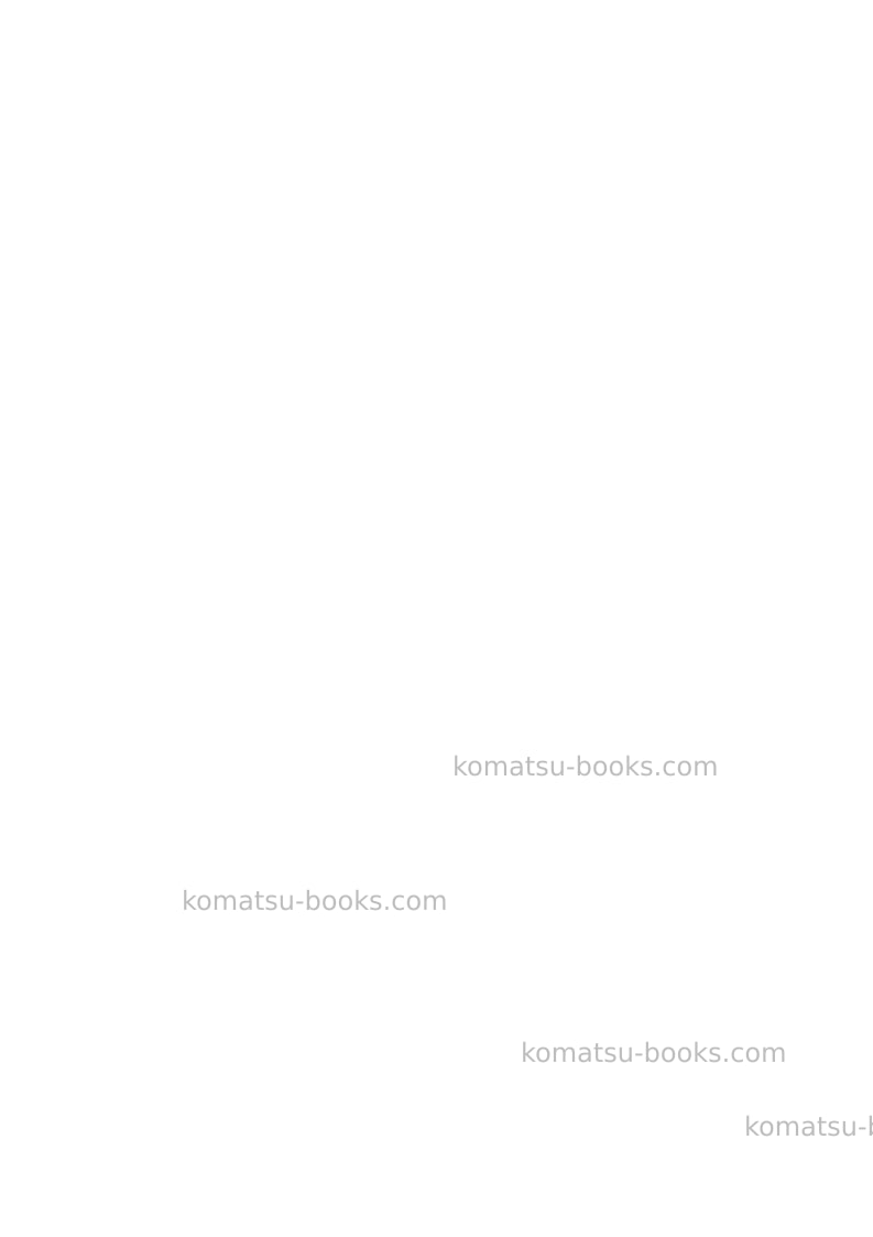 Komatsu ck20-1ita Manual de operación cover Page 2