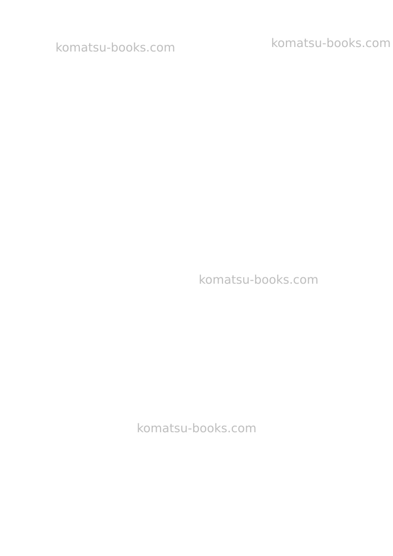Komatsu pc55mr-3ita Operation manual cover Page 2 Komatsu pc55mr-3ita Operation manual cover Page 2