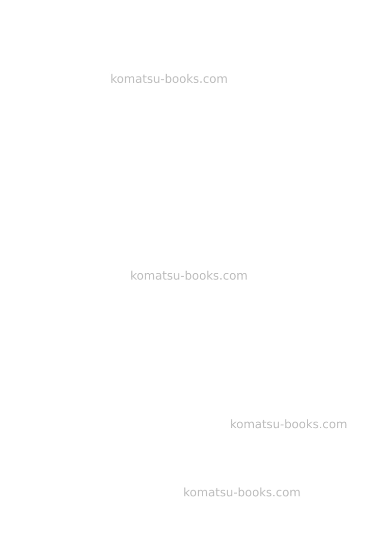 Komatsu pc55mr-3ita Operation manual cover Page 2 Komatsu pc55mr-3ita Operation manual cover Page 2
