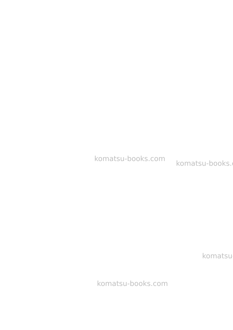 Komatsu pc80mr-3ita Operation manual cover Page 2 Komatsu pc80mr-3ita Operation manual cover Page 2