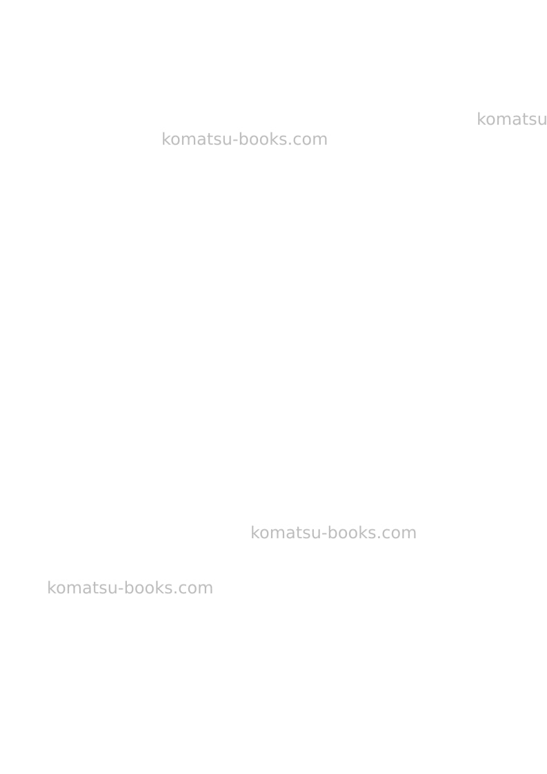 Komatsu ck30-1ita Operation manual cover Page 2