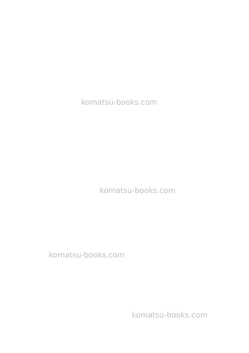 Komatsu jthb10-1jpn-breaker Руководство по эксплуатации обложка Страница 2 Komatsu jthb10-1jpn-breaker Руководство по эксплуатации обложка Страница 2