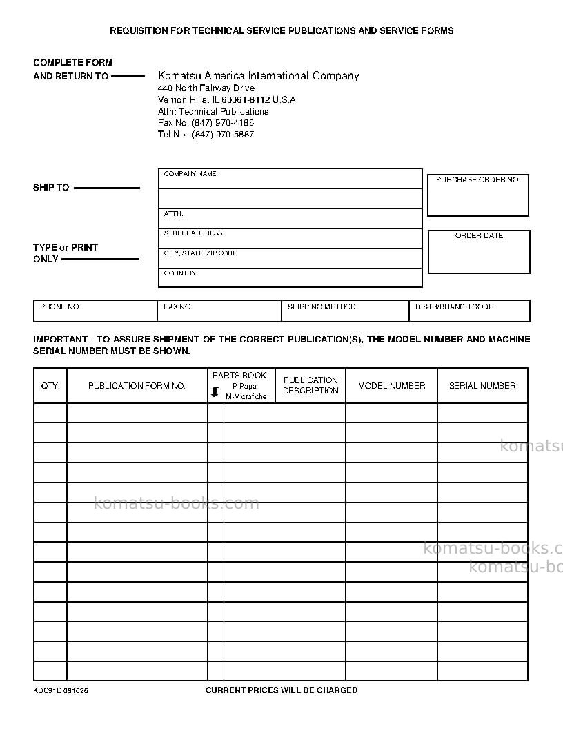 Komatsu wa420-3usa-mc Operation manual cover Page 3 Komatsu wa420-3usa-mc Operation manual cover Page 3