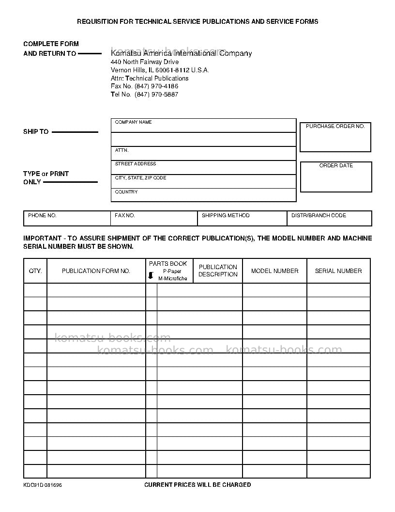 Komatsu wa450-3usa-mc Operation manual cover Page 3 Komatsu wa450-3usa-mc Operation manual cover Page 3