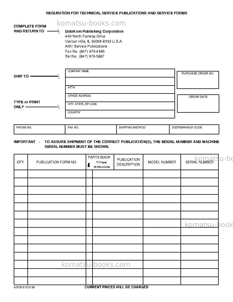 Komatsu gd650aw-2usa-e Operation manual cover Page 3 Komatsu gd650aw-2usa-e Operation manual cover Page 3