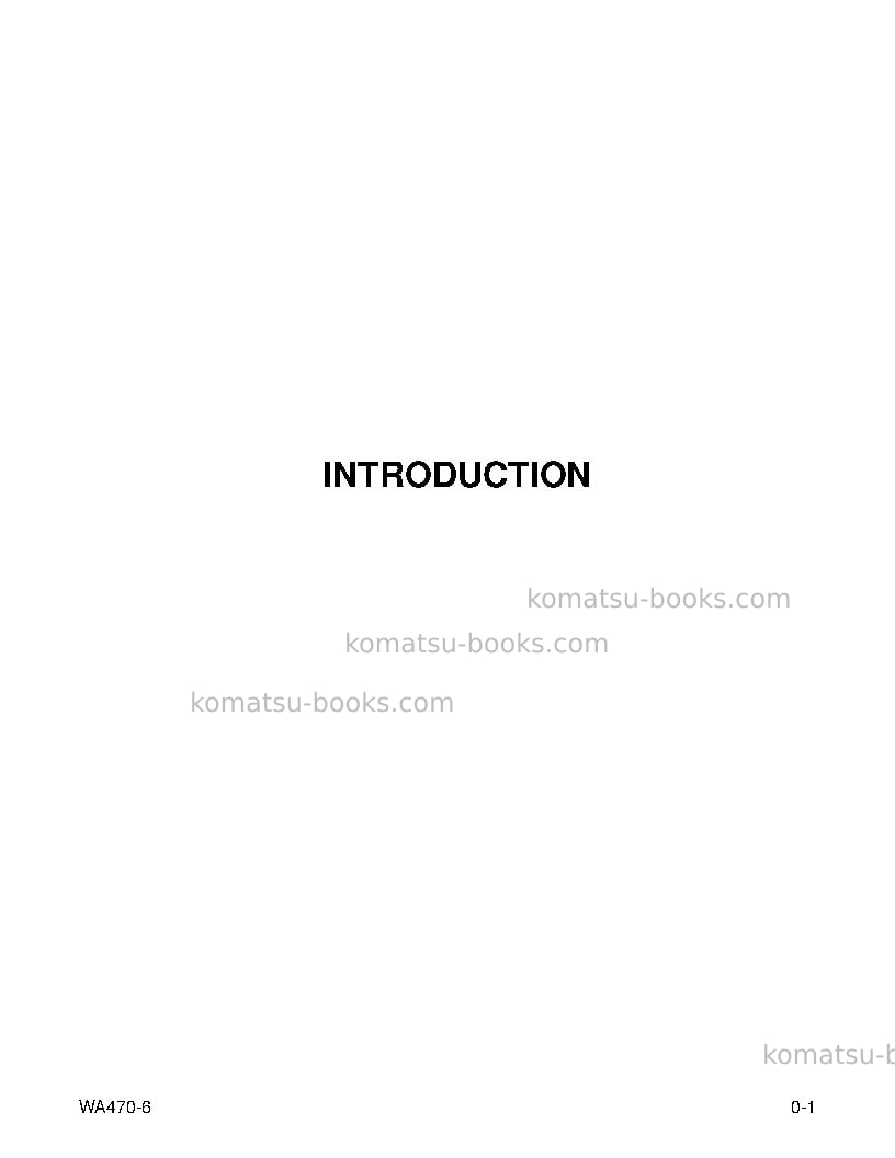 Komatsu gd825a-1jpn Operation manual cover Page 3 Komatsu gd825a-1jpn Operation manual cover Page 3