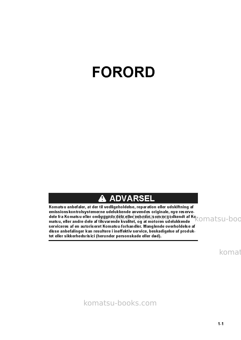 Komatsu d65ex-18jpn Operation manual cover Page 3 Komatsu d65ex-18jpn Operation manual cover Page 3