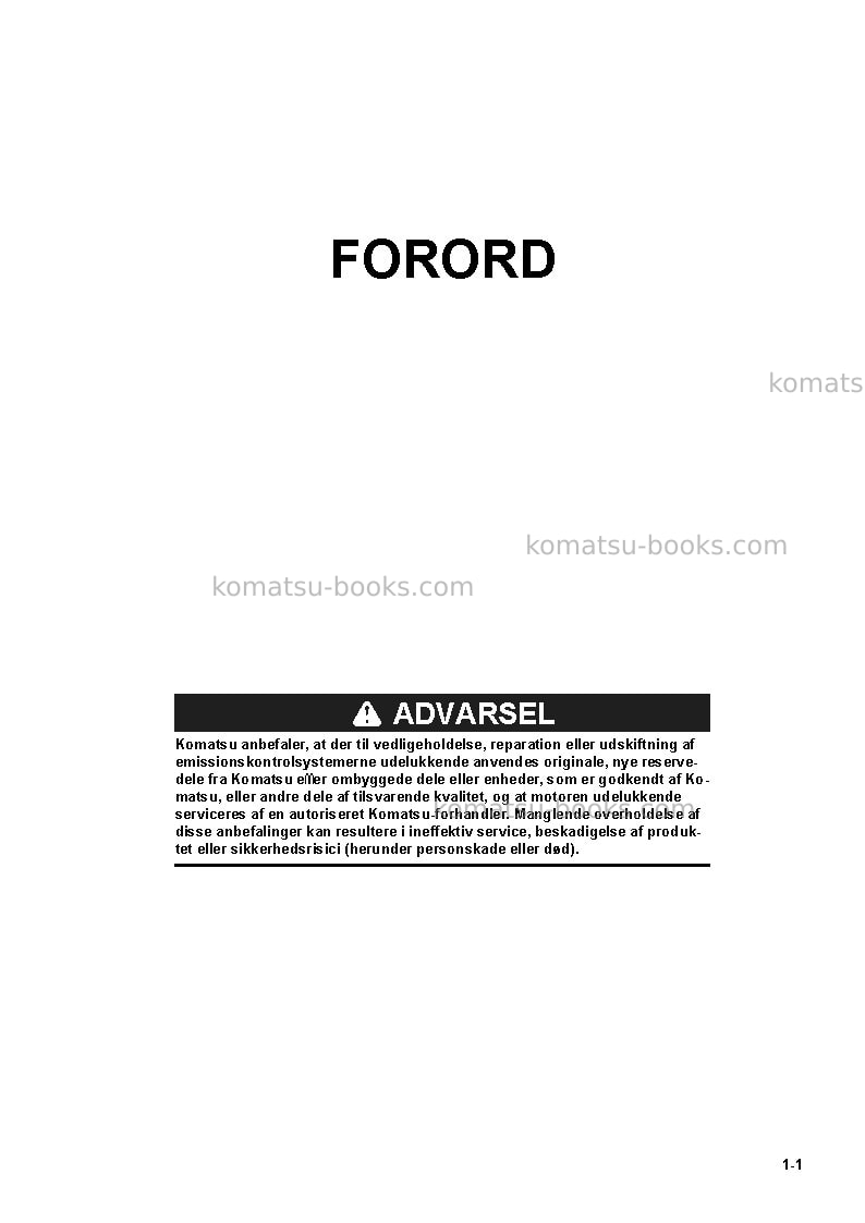 Komatsu d85px-18jpn Operation manual cover Page 3 Komatsu d85px-18jpn Operation manual cover Page 3
