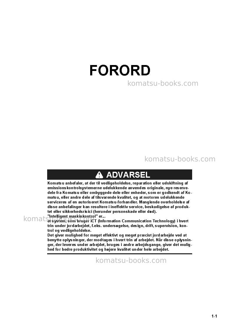 Komatsu d65pxi-18jpn Operation manual cover Page 3 Komatsu d65pxi-18jpn Operation manual cover Page 3