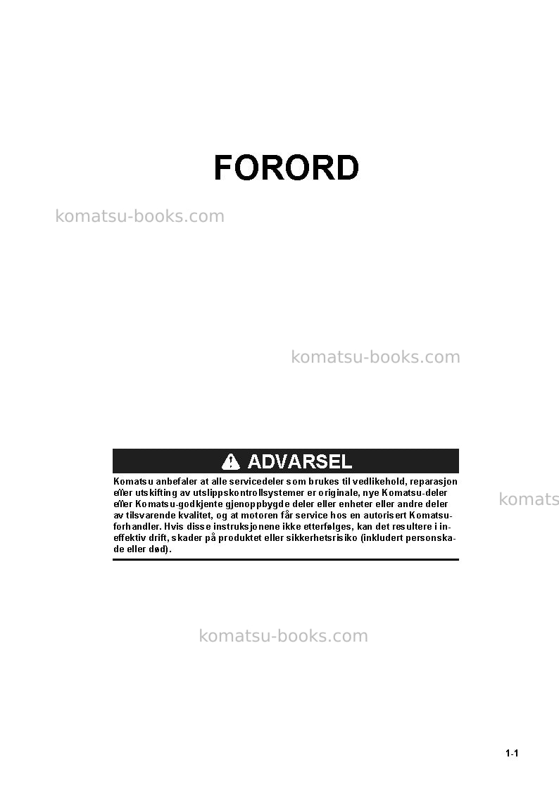Komatsu d65ex-18jpn Operation manual cover Page 3 Komatsu d65ex-18jpn Operation manual cover Page 3
