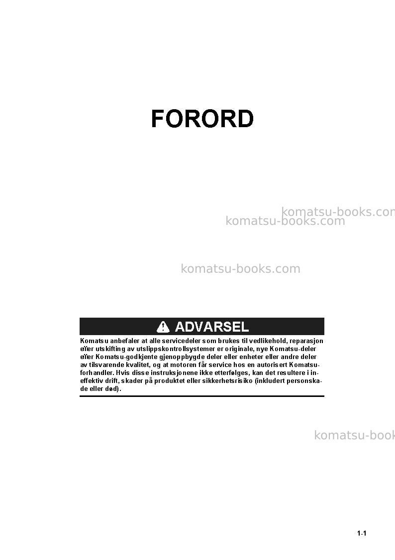Komatsu d85px-18jpn Operation manual cover Page 3 Komatsu d85px-18jpn Operation manual cover Page 3