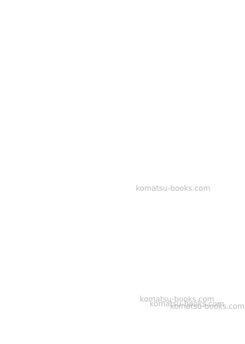 Komatsu hm400-3jpn-r Field assembly manual cover Page 3