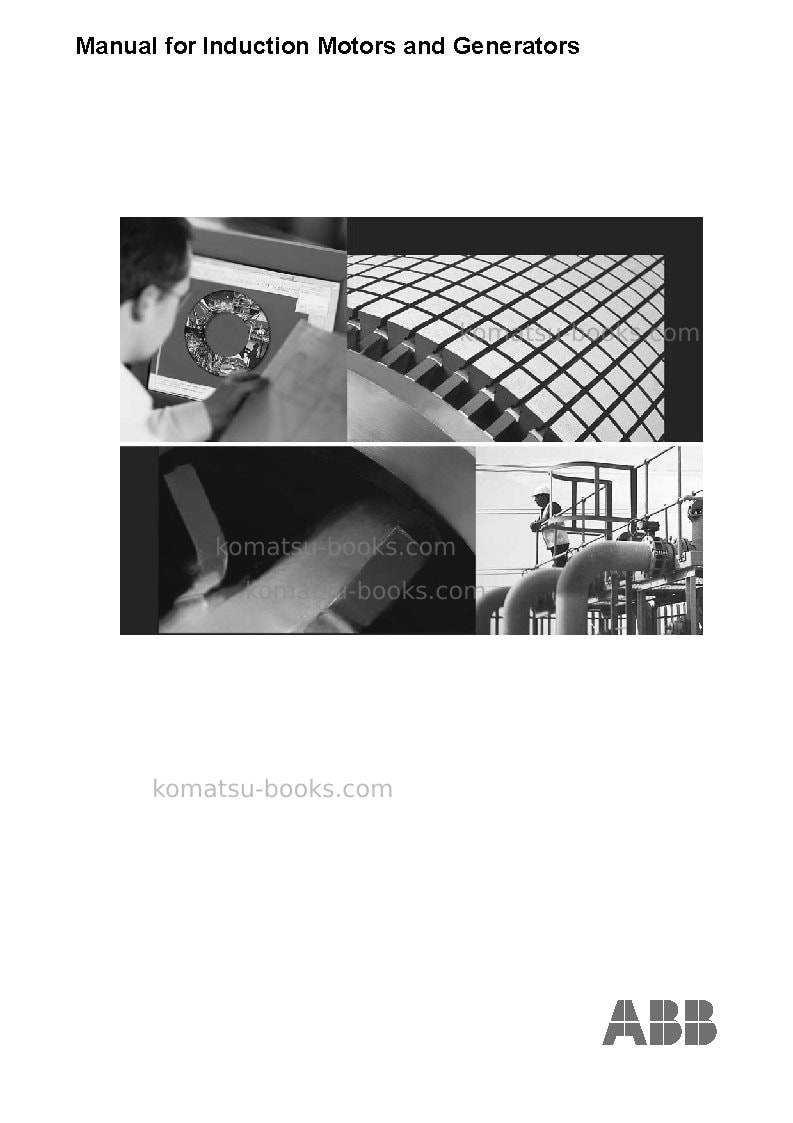 Komatsu pc3000e-6deu Operation manual cover Page 3 Komatsu pc3000e-6deu Operation manual cover Page 3