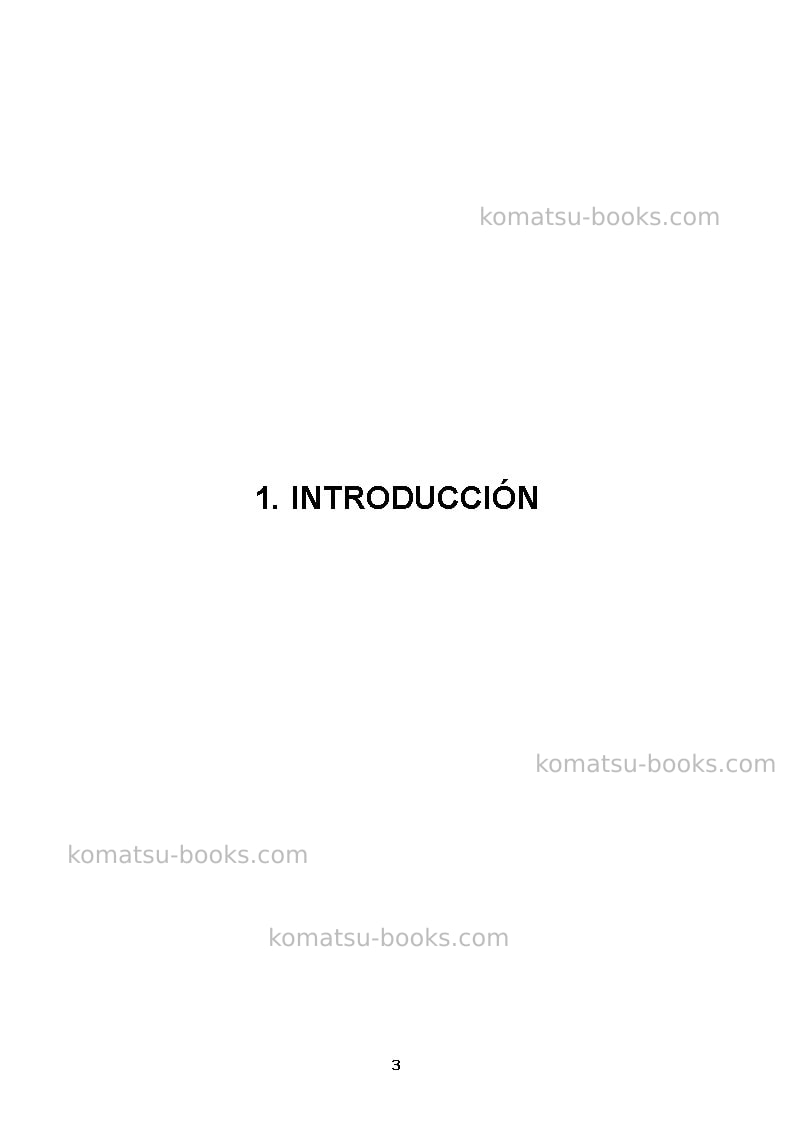 Komatsu pc5500-6deu Manual de operación cover Page 3 Komatsu pc5500-6deu Manual de operación cover Page 3