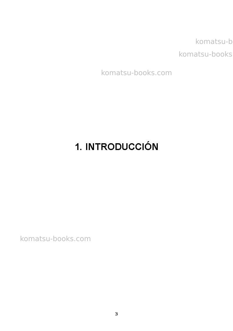 Komatsu pc5500-6deu Manual de operación cover Page 3 Komatsu pc5500-6deu Manual de operación cover Page 3