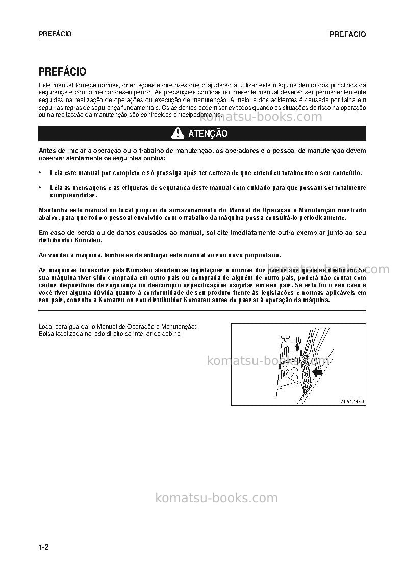 Komatsu gd825a-2jpn Manual de operação capa Página 3 Komatsu gd825a-2jpn Manual de operação capa Página 3