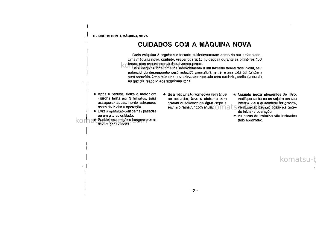 Komatsu gd511a-1jpn Manual de operação capa Página 3 Komatsu gd511a-1jpn Manual de operação capa Página 3