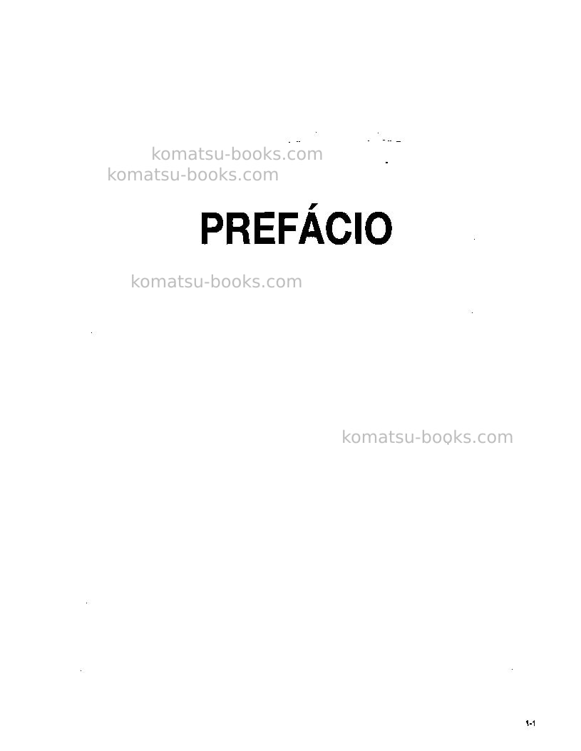 Komatsu d61px-12bra Manual de operação capa Página 3 Komatsu d61px-12bra Manual de operação capa Página 3